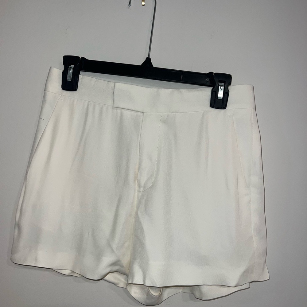 Polo by Ralph Lauren High Waist White Shorts